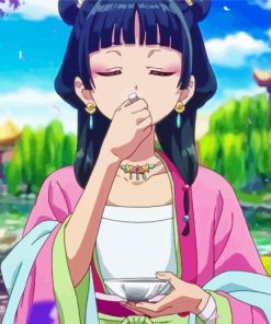 Aesthetic Kusuriya Hitorigoto Anime Paint By Number