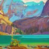 Lake o hara group of seven paint by numbers