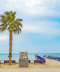Larnaca Cyprus Paint By Number