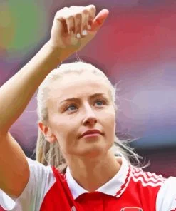 Leah Williamson Arsenal Paint By Number