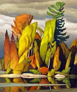 Little Island Group Of Seven Paint By Numbers