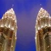 Malaysia Petronas Towers Paint by numbers