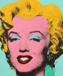 Marilyn Monroe By Warhol Paint By Number