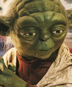 Master Yoda Star Wars paint by number