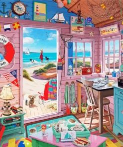 Nautical Room Paint By Numbers