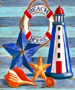 Nautical Vibes Paint By Numbers