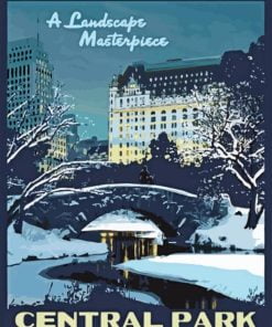 New York Central Park Paint By Number