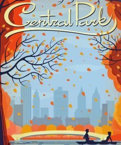 New York Central Park Paint By Number
