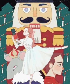 Nutcracker Ballerina Paint By Numbers