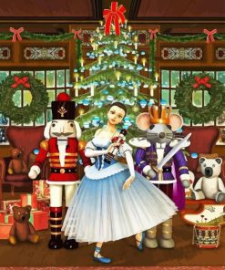 Nutcracker Ballerina Paint By Numbers