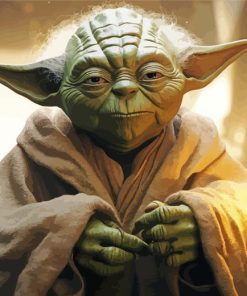 Old Yoda paint by numbers