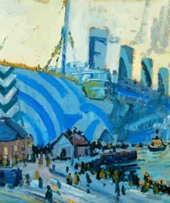 Olympic with returned soldiers group of seven paint by number