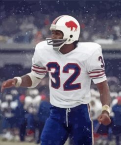 Orenthal James Simpson Buffalo Bills Paint By Number