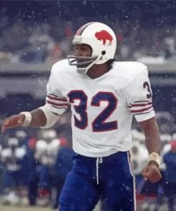 Orenthal James Simpson Buffalo Bills Paint By Number