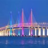 Penang Bridge Malaysia Paint by numbers