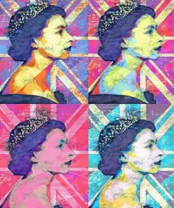 Queen Elizabeth Andy Warhol Paint By Number