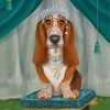 Royal Basset Hound Paint By Number