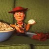 Sherif Woody With Popcorn