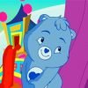 Shy Care Bear Grumpy Paint By Number