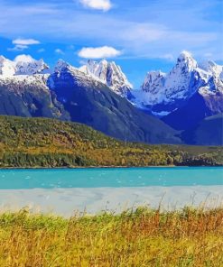 Skagway Alaska Landscape Paint By Number
