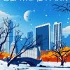 Snow New York Central Park Paint By Number