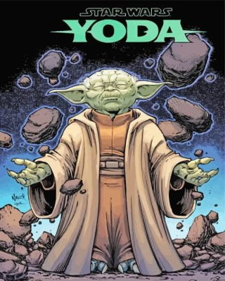 Star Wars Yoda Poster paint by number