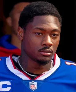 Stephon Diggs Player Paint By Number