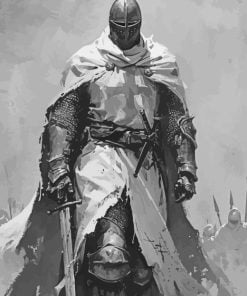 Templar Knight Paint By Number