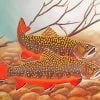 The Brook Trout Fish Paint By Numbers