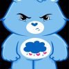Grumpy Angry Care Bear Paint By Number