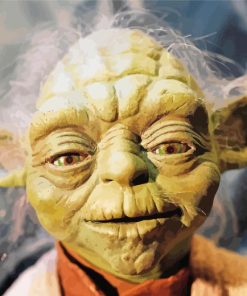 The Empire Strikes Back Yoda paint by numbers