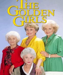 The Golden Girls Sitcom Poster Paint By Numbers