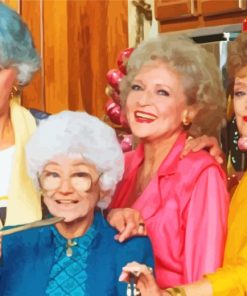 The Golden Girls paint by number