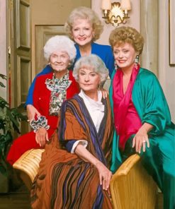 The Golden Girls paint by number