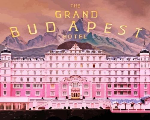 The Grand Budapest Hotel Poster Paint By Number