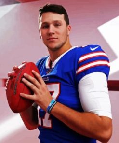 The Buffalo Bills Player Paint By Number