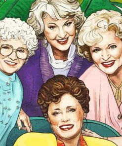 The Golden Girls Paint By Numbers