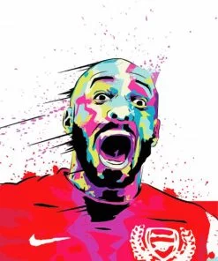 Thierry Henry Art Paint By Number