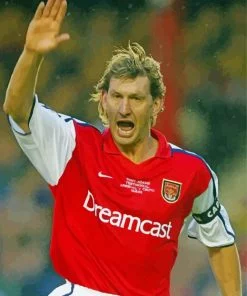 Tony Adams Football Player Paint By Number