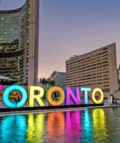 Toronto City Paint By Numbers