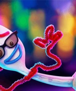 Toy Story Forky Paint By Numbers