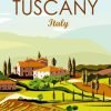 Tuscany Italy Poster paint by numbers