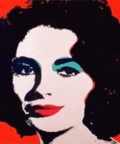 Elizabeth by Andy Warhol Paint By Number