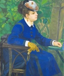 Woman In Garden Paint By Numbers