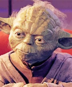 Yoda Star Wars paint by numbers