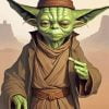 Yoda The Wise paint by numbers