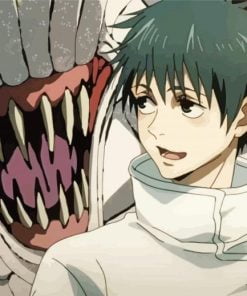 Yuta Okkotsu Manga Paint By Numbers