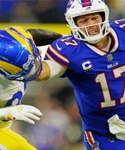 Buffalo Bills Paint By Number