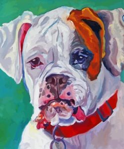Aesthetic White Boxer Paint By Number