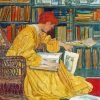 Woman In The Library Paint By Numbers